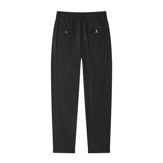 gxgjeans男装男士休闲裤26春款纯色抽绳系带通勤裤垂顺透气舒适百搭男长裤K&C 商品图1