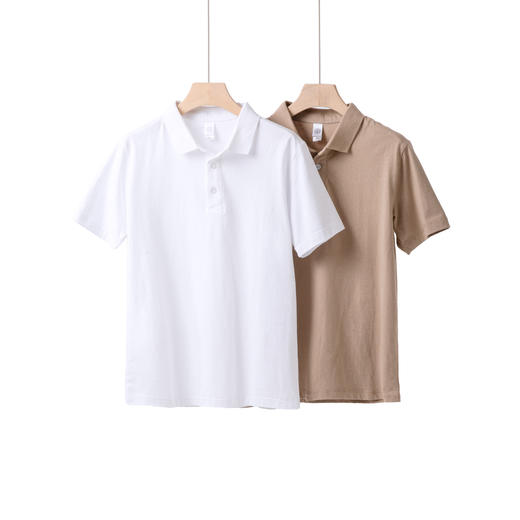 纯棉polo领短袖T 商品图2