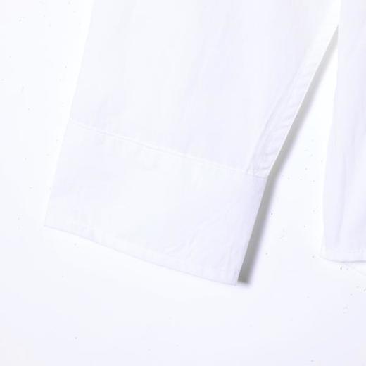 SDSA男装2026新款高贵轻奢韩系简约纯色长袖衬衫百搭宽松休闲衬衣 商品图2