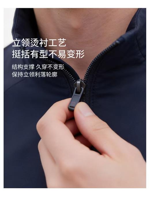【直发】【男装特推】伦敦雾男士单外套,紧身版。针针休闲上衣。DLSWJM26A015 商品图5