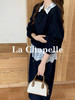 专柜实拍【卫衣+半裙！两件】拉夏贝尔/La Chapelle高知穿搭！蕾丝翻领卫衣/松紧抽绳蕾丝拼接半裙减龄套装 商品缩略图3