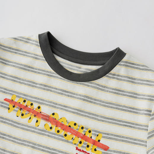 HERLIAN 2026年夏季新品签字系列百搭修身显瘦女士短袖T恤 商品图3