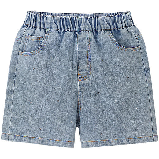 女童全腰牛仔短裤夏季新款安奈儿童装EG626831 商品图5