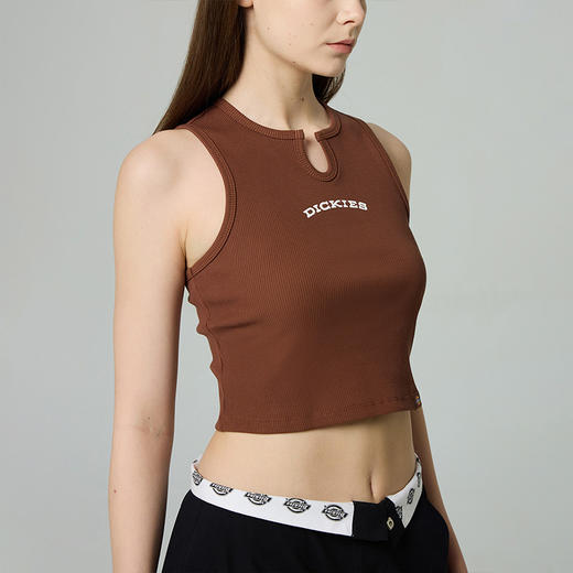 Dickies女装美式复古运动休闲字母印花背心女夏无袖上衣女DK0A8 商品图11