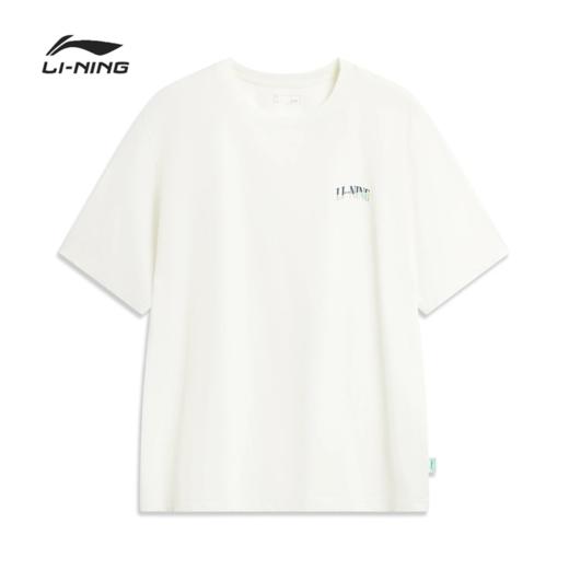 李宁男子冰感舒适吸湿排汗短袖文化衫AHSW275 商品图4