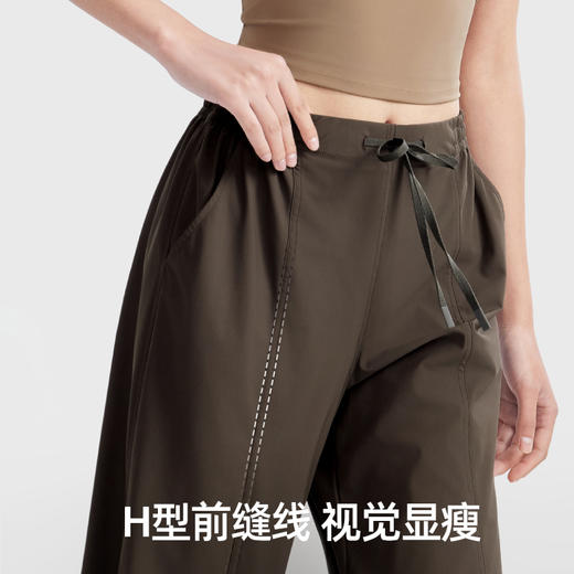【品牌直发】小野和子宽松工装裤 户外伞兵裤女新款春季防晒高腰休闲直筒阔腿裤25SS0007 商品图5