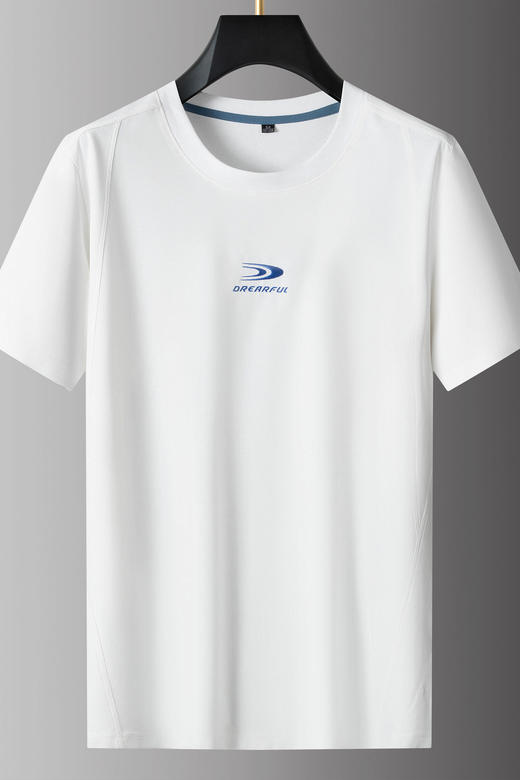 【DPS】大依优型大码男装夏季棉质圆领短袖T恤舒适透气休闲短袖上衣 商品图5