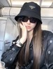 普拉达 珐琅黑色三角标 渔夫帽（CO） 商品缩略图0