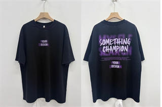 NC圆领前后字母短袖T恤60130（黑）夏季962011540321 商品图0