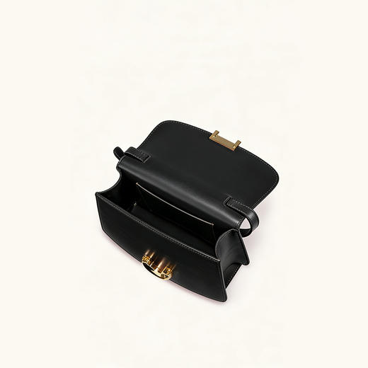 824101060160 迪桑娜DISSONA 【筑语】牛皮单肩斜挎包豆腐包腋下简约通勤方包【22*6.5*13.4cm	】 商品图3