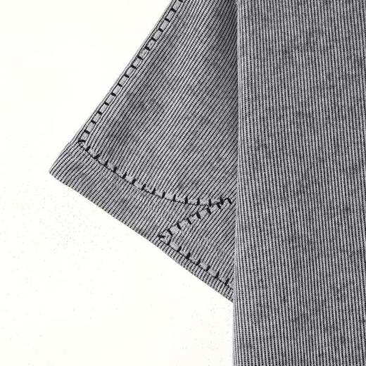 SDSA男装2026新款高贵轻奢美式简约明线圆领短袖T恤百搭时尚上衣 商品图3