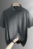 【DPF】大依优型大码男装夏季冰丝短袖POLO衫落肩显瘦商务休闲上衣T恤 商品缩略图5