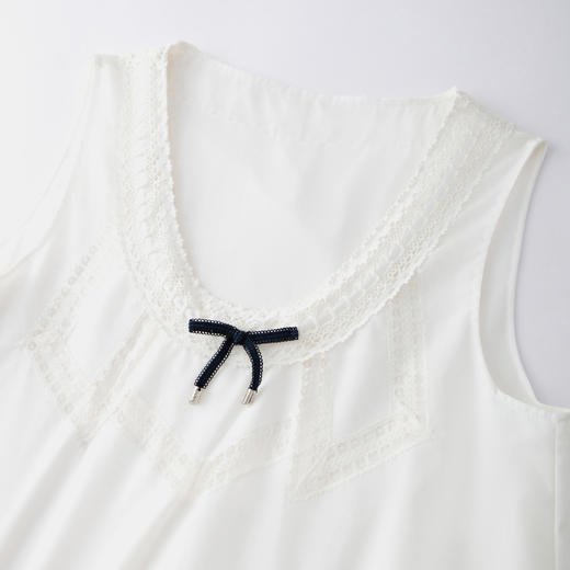 HERLIAN 2026年春夏新品蝴蝶结装饰蓬蓬下摆女连衣裙背心裙 商品图3