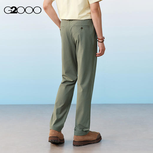 G2000男装SS26商场新款【弹性针织面料】舒适百搭休闲裤61162001 商品图1