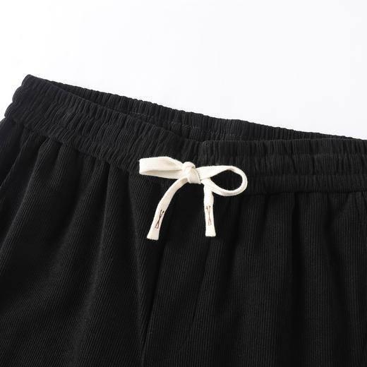 gxgjeans男装男士休闲裤25春新款纯色宽松舒适百搭卫裤运动校园束脚裤男K&C 商品图8