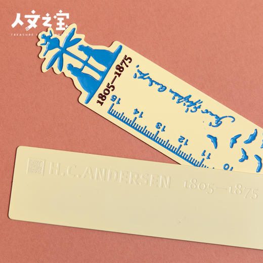 【人文之宝】安徒生主题·剪纸元素黄铜尺 商品图2
