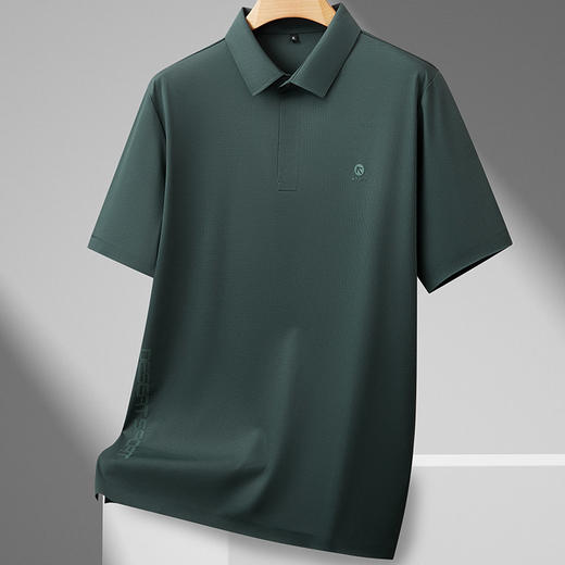 【DDS】大依优型大码男装夏季冰丝短袖POLO衫商务休闲百搭多色上衣T恤300 商品图2