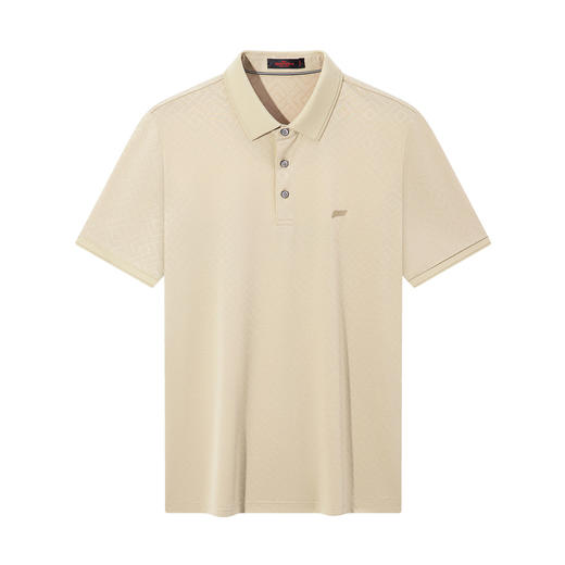 【桑蚕丝/提花POLO衫】柒牌男装2026夏季新品爽滑舒适短袖POLO衫 130T71120 商品图4