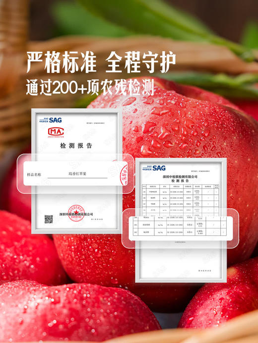 MM 山姆 瑞香红苹果 2.5kg 商品图3