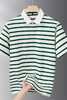 【DDS】大依优型大码男装夏季翻领条纹POLO衫短袖休闲百搭棉质上衣T恤 商品缩略图5