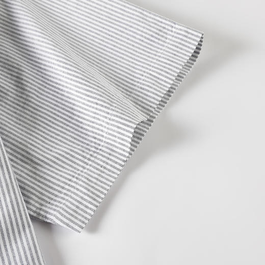 gxgjeans男装【棉100%】26夏款男士短袖条纹衬衫舒适柔然时尚百搭男上衣K&C 商品图4