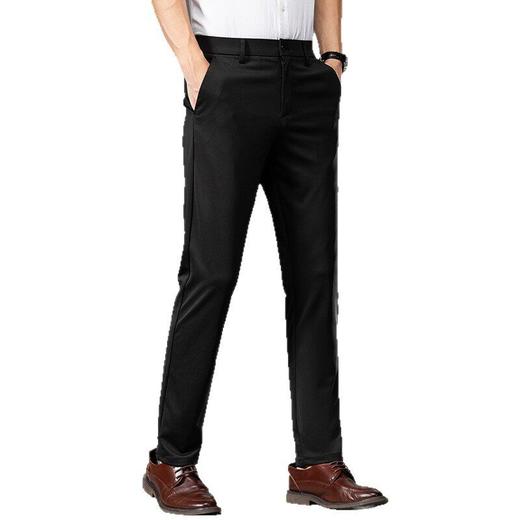 【DYG】大依优型大码男装春夏四面弹商务休闲西裤轻奢西装休闲长裤 商品图4