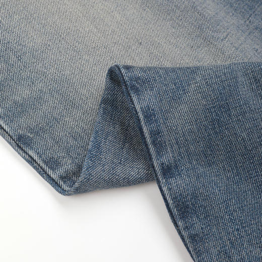 ROMI STUDIO"随性丹宁"全棉斜纹猫须字母刺绣牛仔裤 RWDSX82911 商品图3