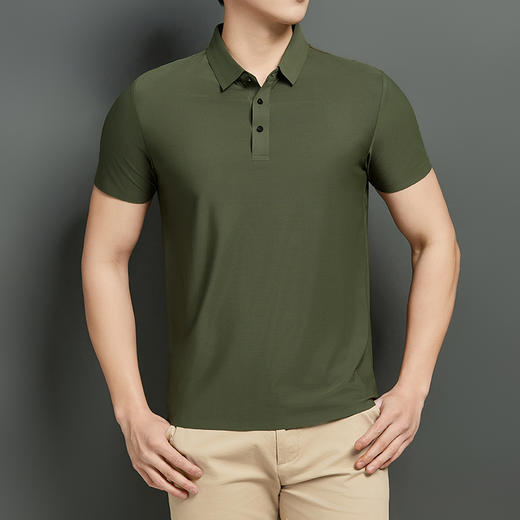 【男女冰丝短袖polo衫】清爽夏日高品质穿搭💰59元get！男女款能穿出商务的正式感✔️也可穿出随性休闲感✔️舒适又高级！1199 商品图2