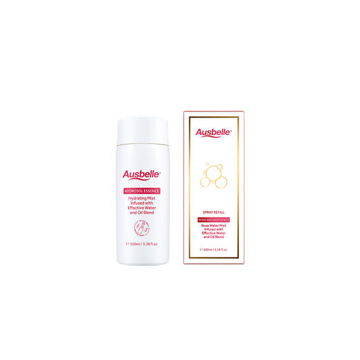 【包税】Ausbelle澳思蓓 玫瑰双萃精华水100ml 替换装无泵头（效期至2027年5月） 商品图0