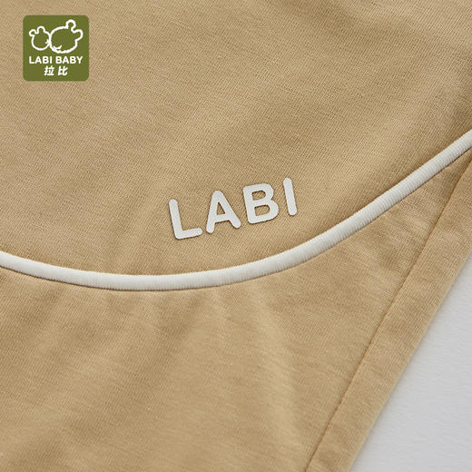 拉比童衣夏悦动七分裤卡其j6LZBC101429 商品图2