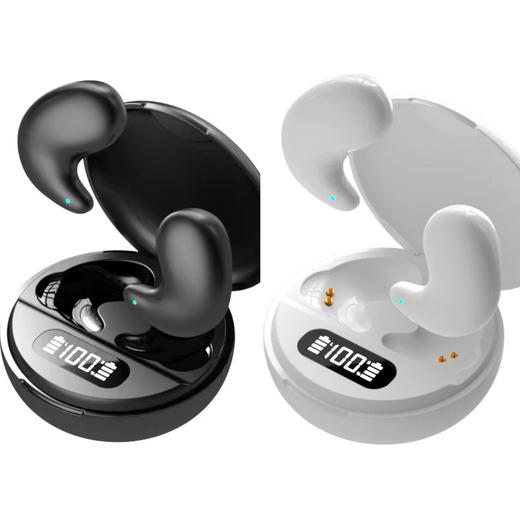 【QIANYOU 出口欧洲 降噪睡眠耳机】黑白两色可选，超薄轻巧睡眠耳机，侧睡不压耳，智能降噪，伴您日夜！ 商品图9