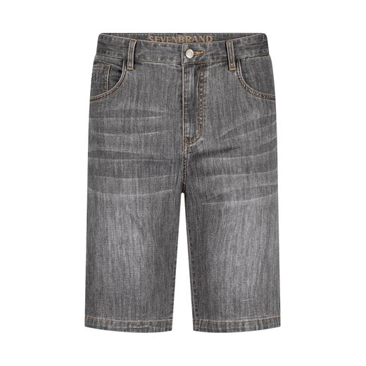 【经典牛仔】柒牌牛仔短裤2026夏季新款男士休闲时尚潮流牛仔裤 130H72880 商品图4