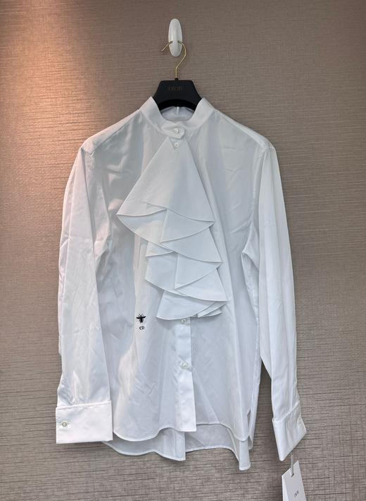 女款刺绣logo长袖衬衫ba010 商品图0