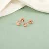 【宏艺珠宝】迷你·青苹奶金·银s925耳饰 商品缩略图1