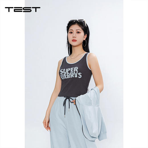 春上新宽松显瘦减龄时尚运动套装裤4261011 商品图2