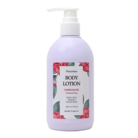施姈 可仁滋润保湿身体乳液山茶花300ml  카멜리아오일모이스처라이징바디로션300ml