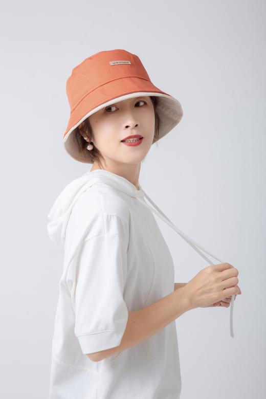 撞色边渔夫帽 商品图0