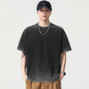 【DYG】【纯棉】大依优型大码男装夏季圆领短袖T恤美式潮流休闲短袖上衣 商品缩略图1