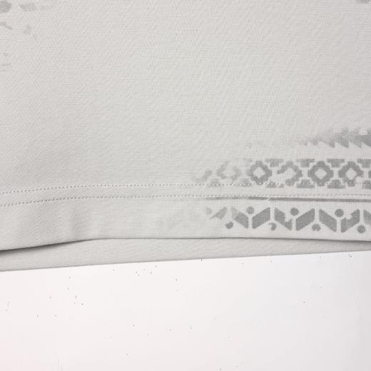 SDSA男装2026新款轻奢简约时尚渐变下摆印花设计圆领短袖T恤百搭 商品图4