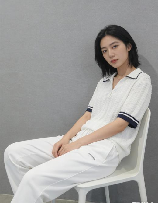 G2000女装SS26商场新款【可机洗/100%棉】短袖针织上衣61973311 商品图2