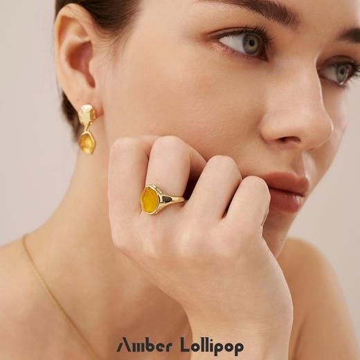 AmberLollipop安铂洛利 流光至境天然水晶开口戒指【该商品不支持用券】 商品图2