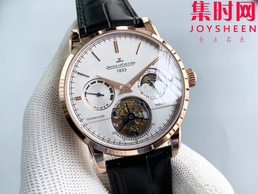 积家大师陀飞轮系列 V2版 男士腕表 全自动日月星象动显真陀飞轮腕表 表径42mm 商品图1