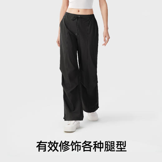 【品牌直发】小野和子宽松工装裤 户外伞兵裤女新款春季防晒高腰休闲直筒阔腿裤25SS0007 商品图3