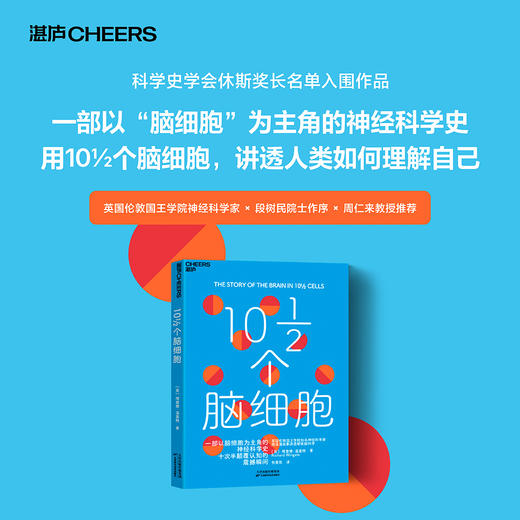 10½个脑细胞  从一滴染色剂到人工智能，用浪漫故事讲透硬核脑科学 商品图0
