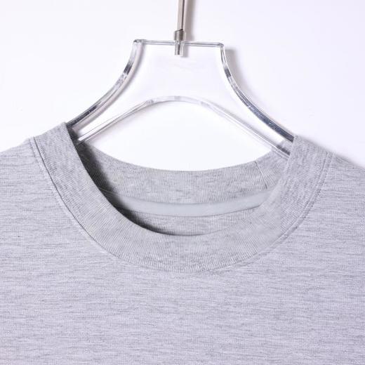 SDSA男装2026新款高贵轻奢潮牌休闲舒适纯色圆领短袖T恤百搭宽松 商品图1