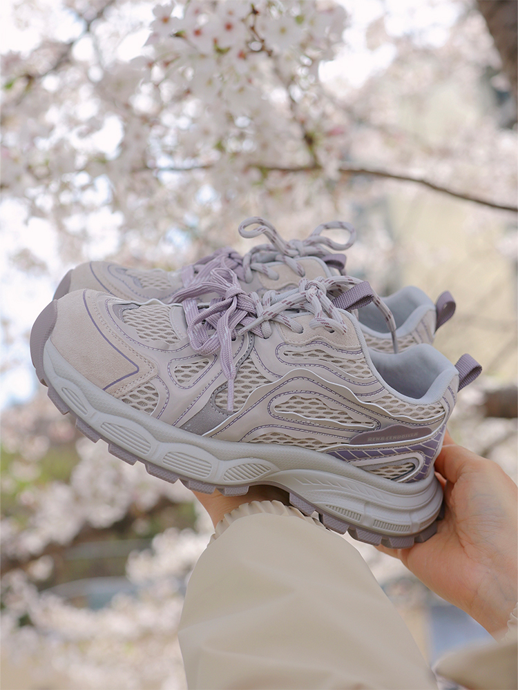 【防滑透气  轻便舒适  厚底老爹鞋】72小时内发货 版型秀气显脚小  贴合脚型走路不累