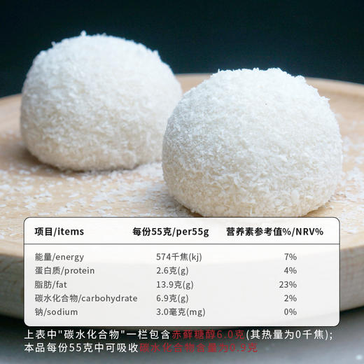 【酮友食品】控糖生酮青团子无面粉咸蛋黄无糖精碳低糕点心零食菲糖世 商品图7