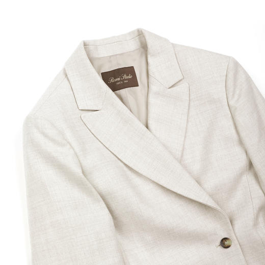 ROMI STUDIO羊绒羊毛桑蚕丝混纺挺括立体廓形西装套 RWCAWG5346 商品图2