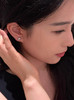 加州小众牌原单LH真钻耳钉 商品缩略图3
