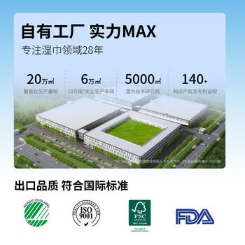 国光 75%酒精湿巾 10抽*10包 杀菌率99.9% 消毒卫生湿纸巾  /家庭清洁/纸品 /清洁纸品 /湿巾 商品图5